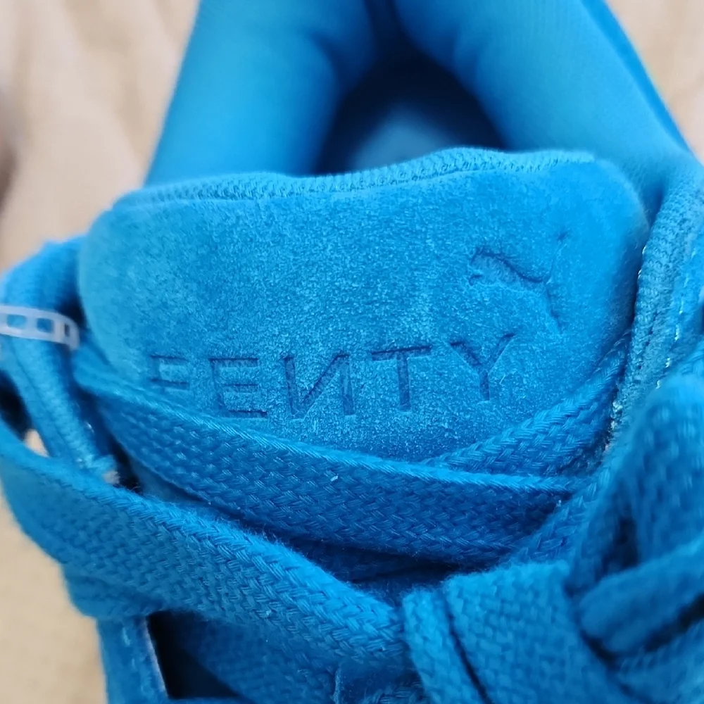 Puma X Fenty Creeper Phatty Junior's Speed Blue/Lime Pow/Gum Sneakers